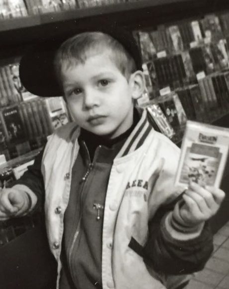 Kim Roselier enfant
